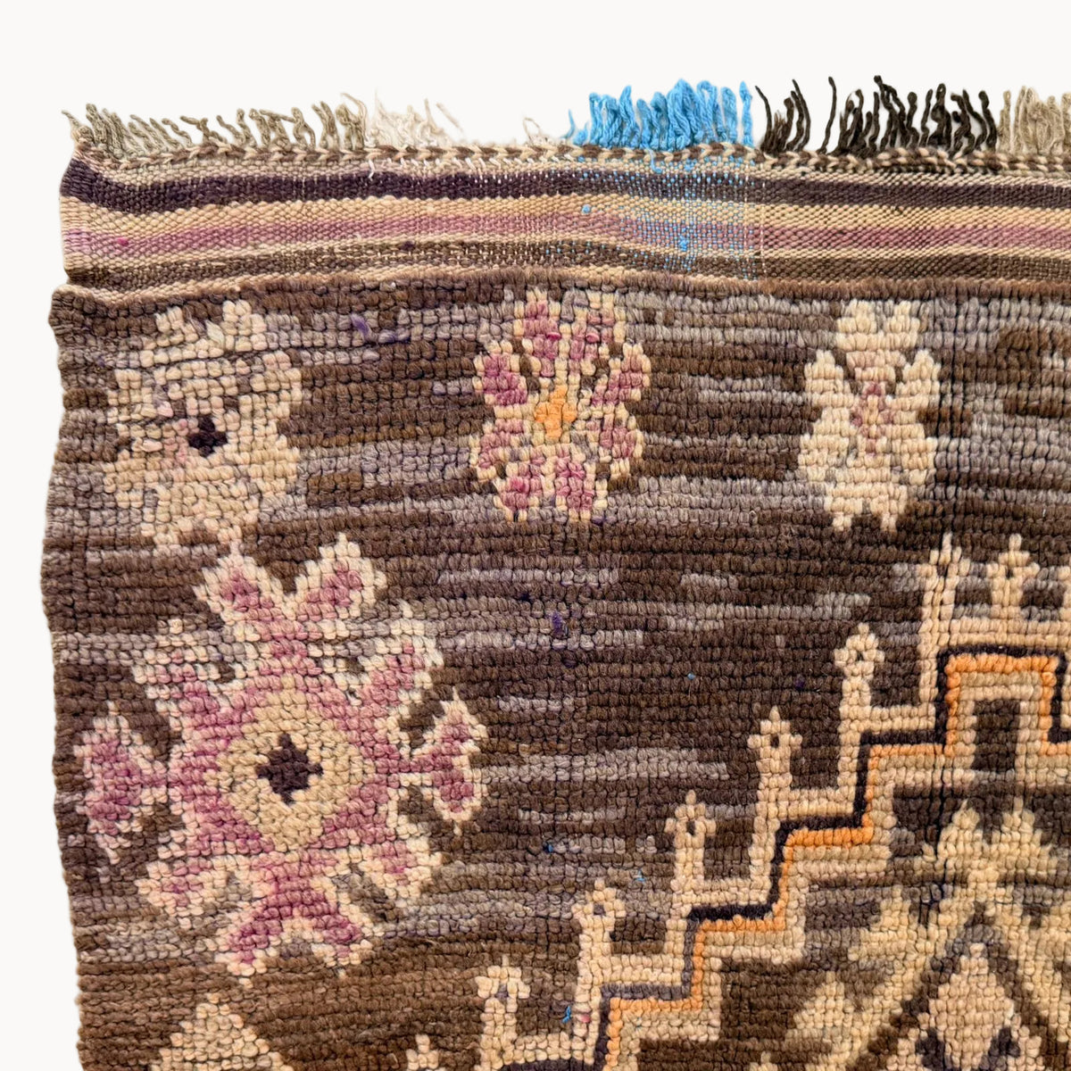 Nasiba Vintage Moroccan Runner | 3'4" x 7'9" - Apartment F