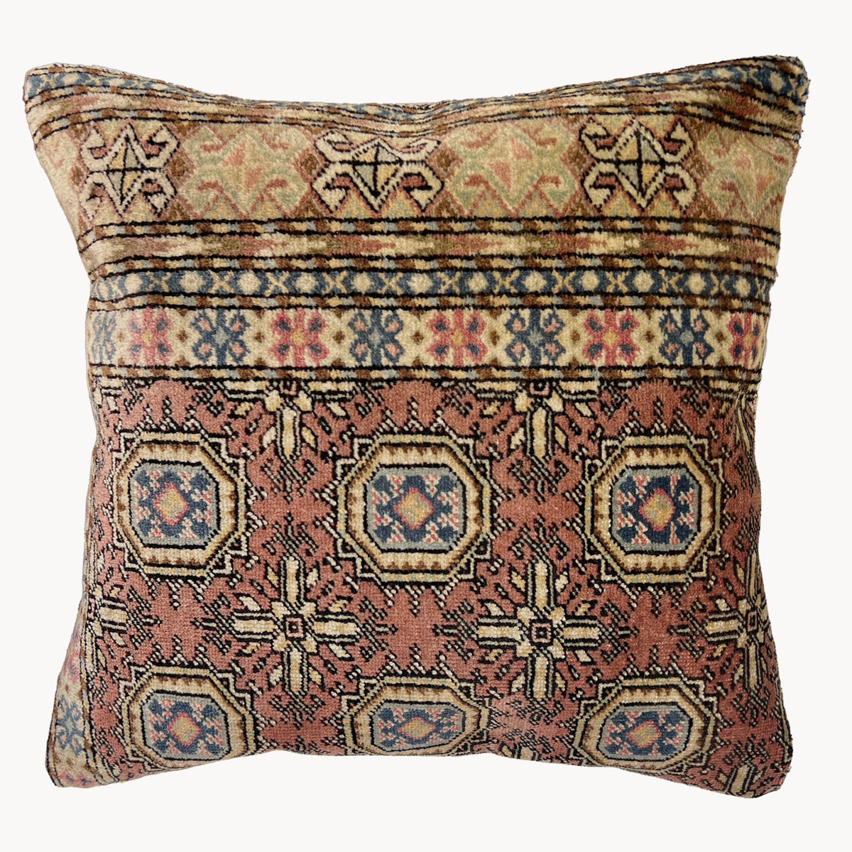 Alberta Handwoven Turkish Rug Pillow - Apartment F