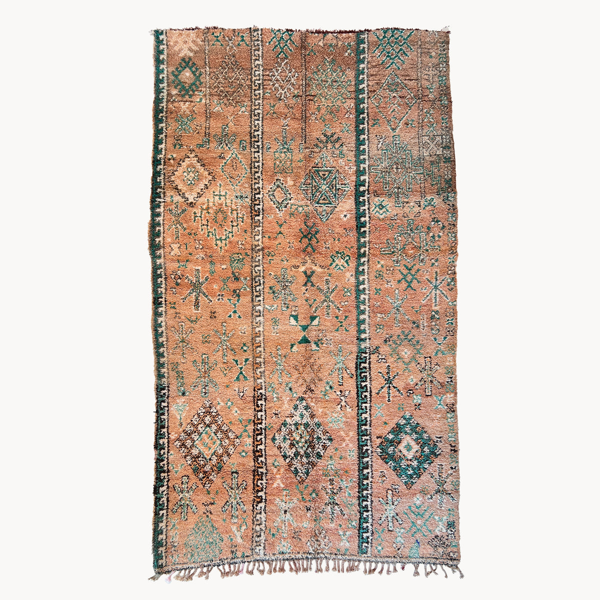 Boone Vintage Moroccan Rug | 6'3" x 10'8" - Apartment F