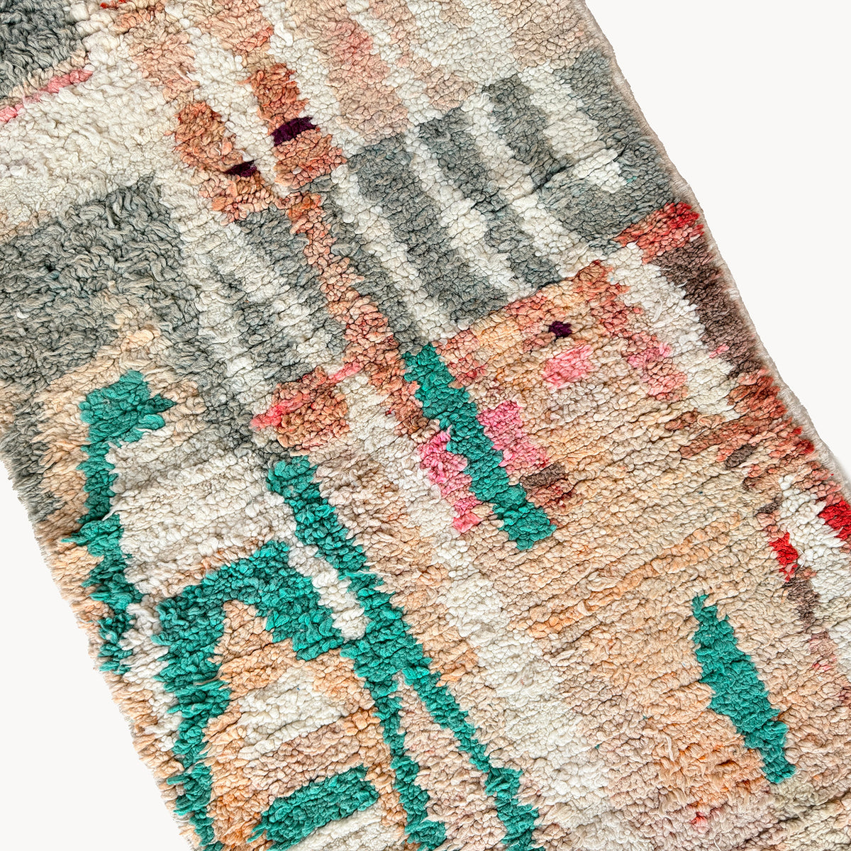 Clara Contemporary Moroccan Runner | 2’5” x 10’3” - Apartment F