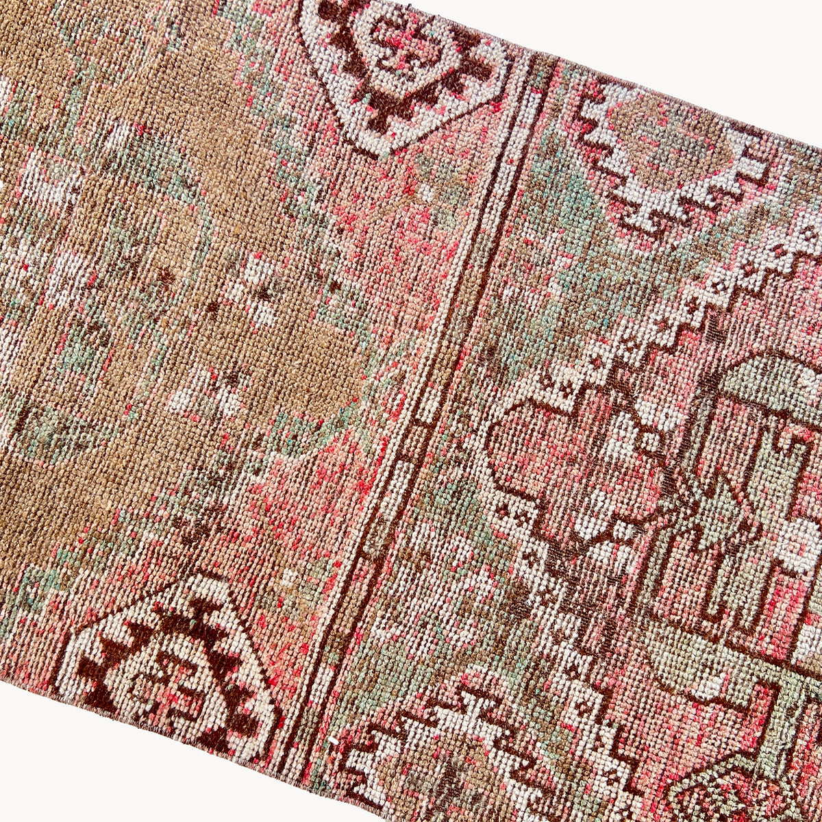 Coral Vintage Turkish Runner | 2’10” x 9’10” - Apartment F