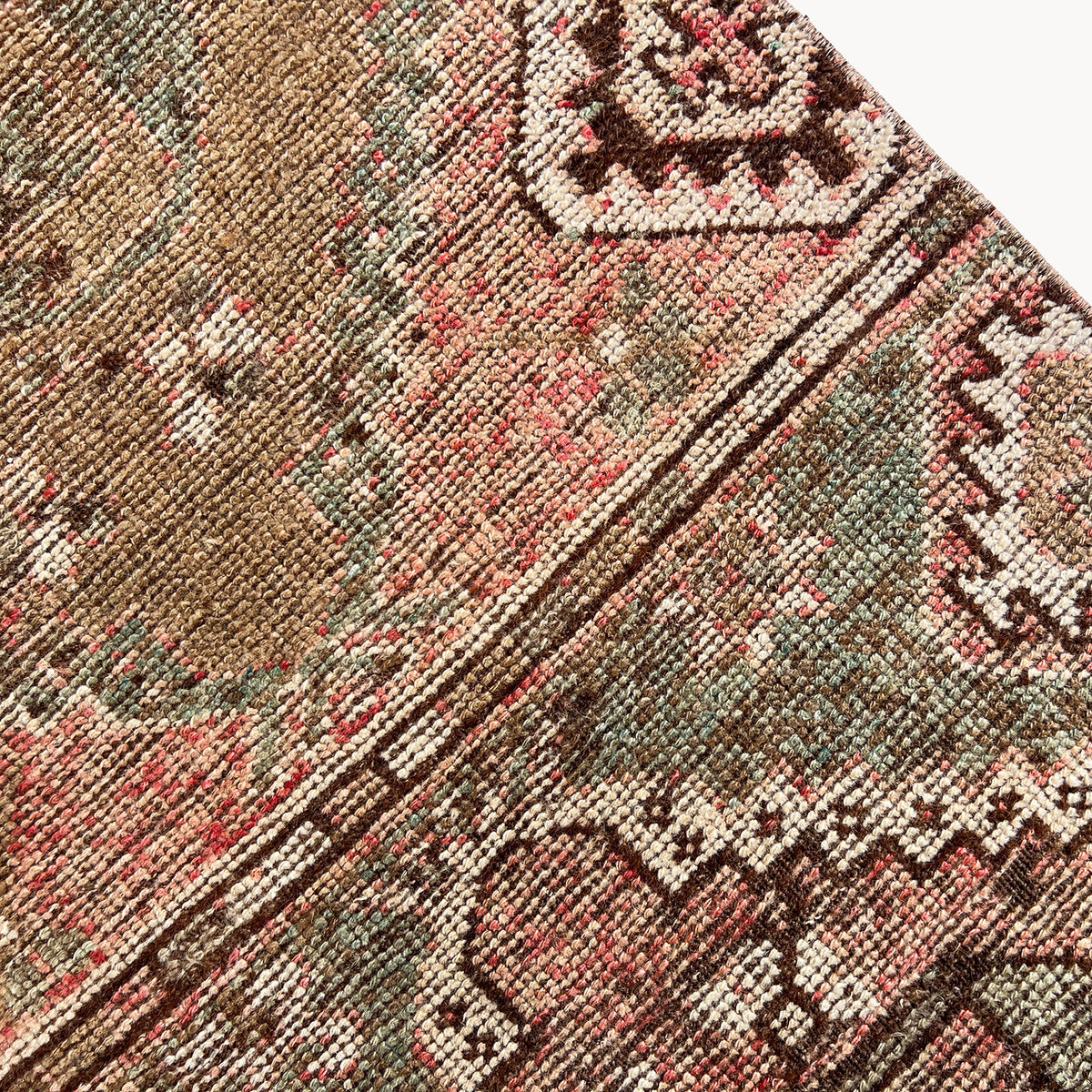 Coral Vintage Turkish Runner | 2’10” x 9’10” - Apartment F