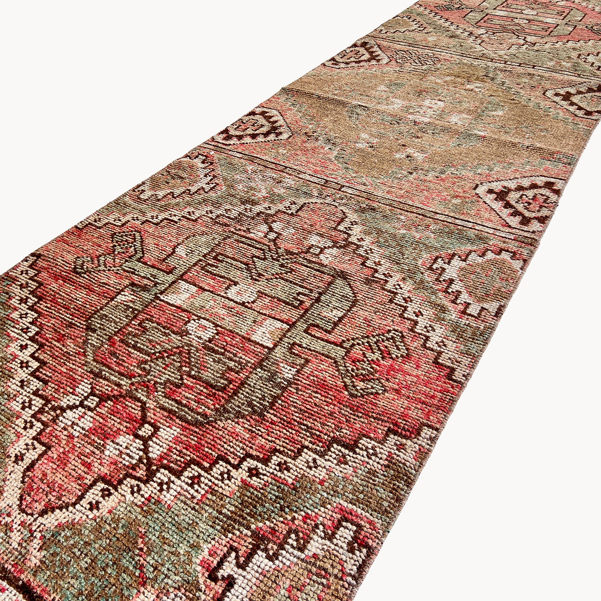 Coral Vintage Turkish Runner | 2’10” x 9’10” - Apartment F