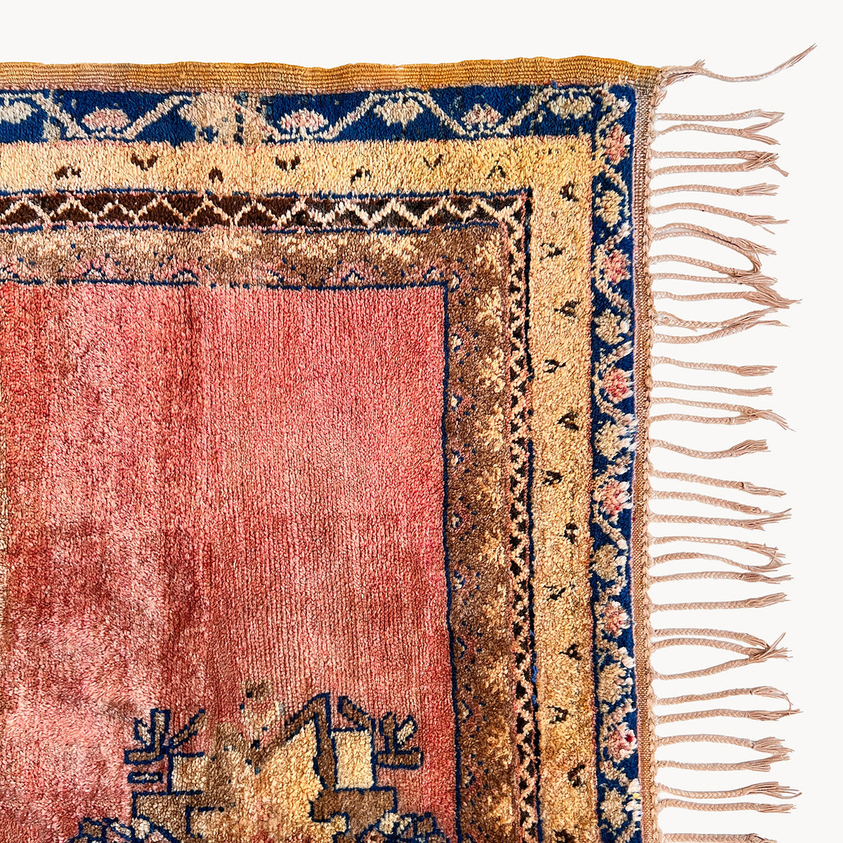 Elodie Moroccan Vintage Taznakht Rug 5' x 8'6" - Apartment F