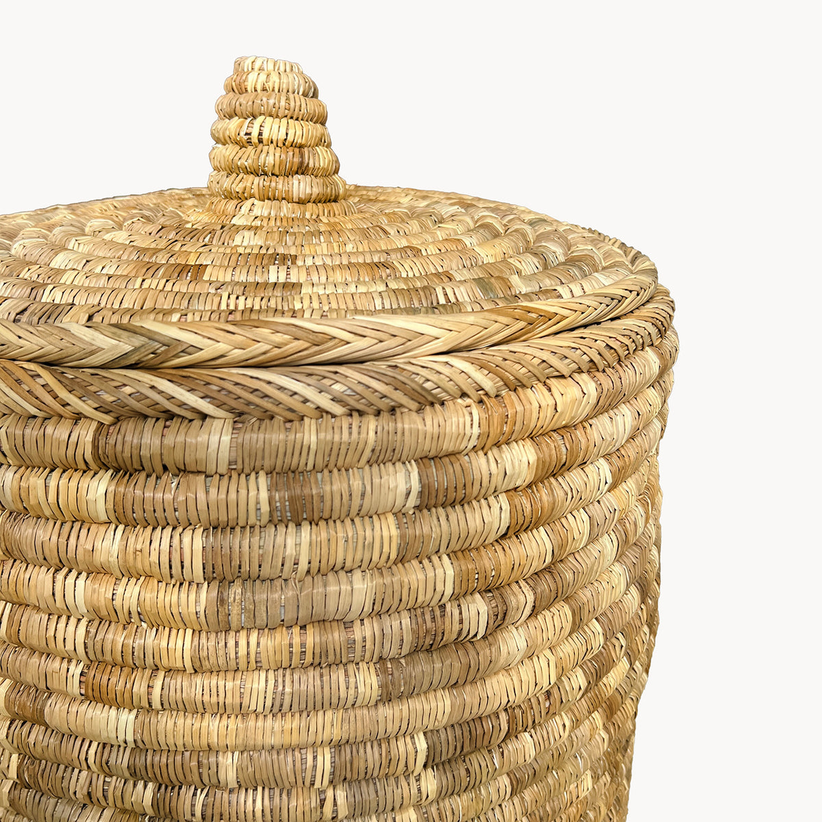 Palm Lidded Storage Baskets - Apartment F