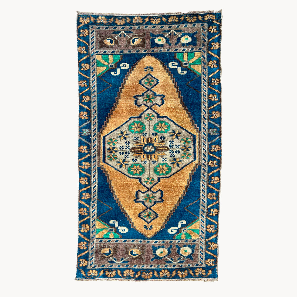 Lumi Vintage Turkish Mini Rug | 1'8" x 3'2" - Apartment F