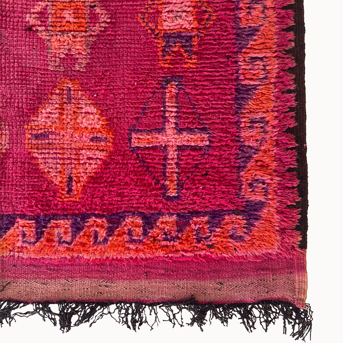 Anisse Vintage Moroccan Rug | 4’9” x 7’8” - Apartment F