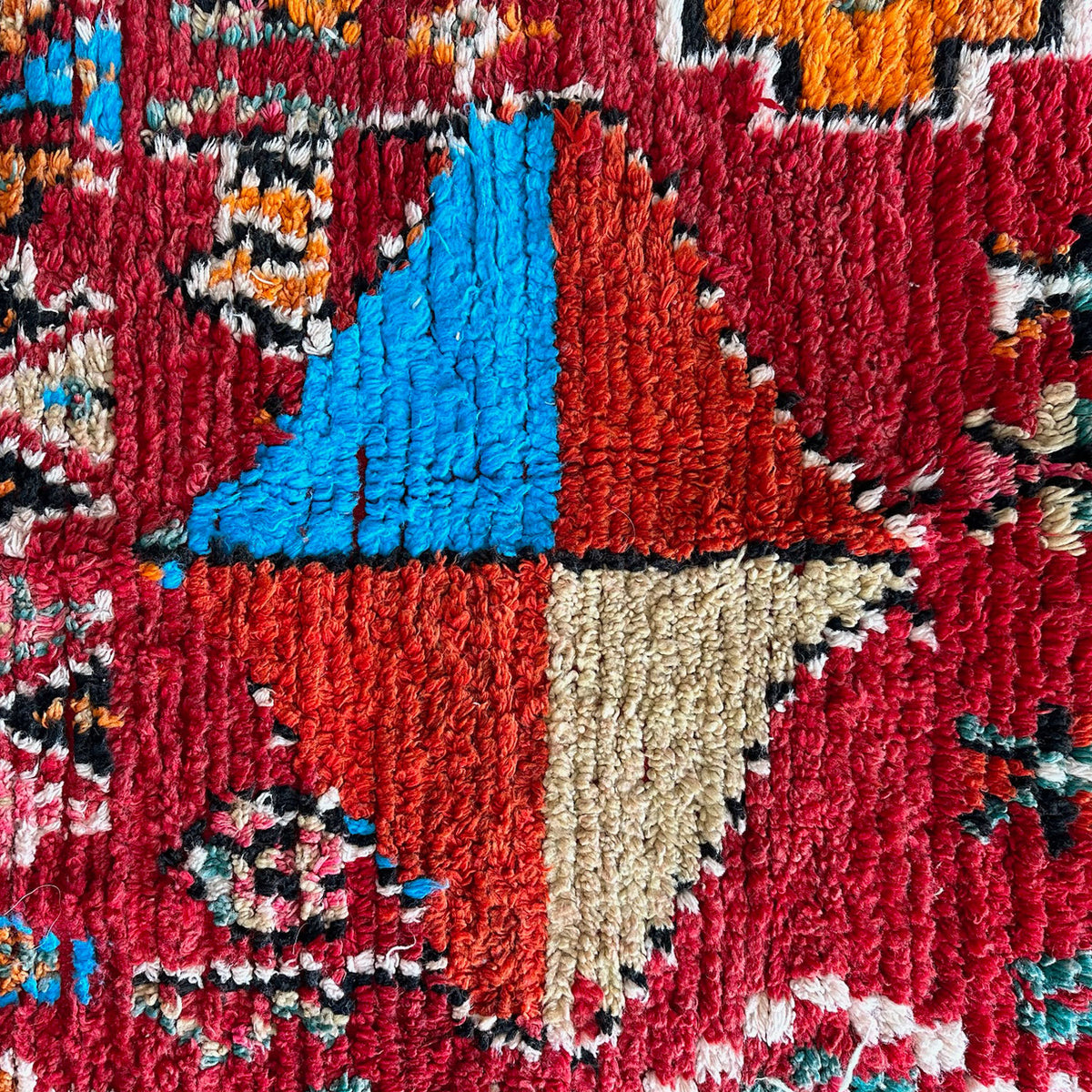 Rchem Vintage Moroccan Rug | 5’1” x 11’4” - Apartment F