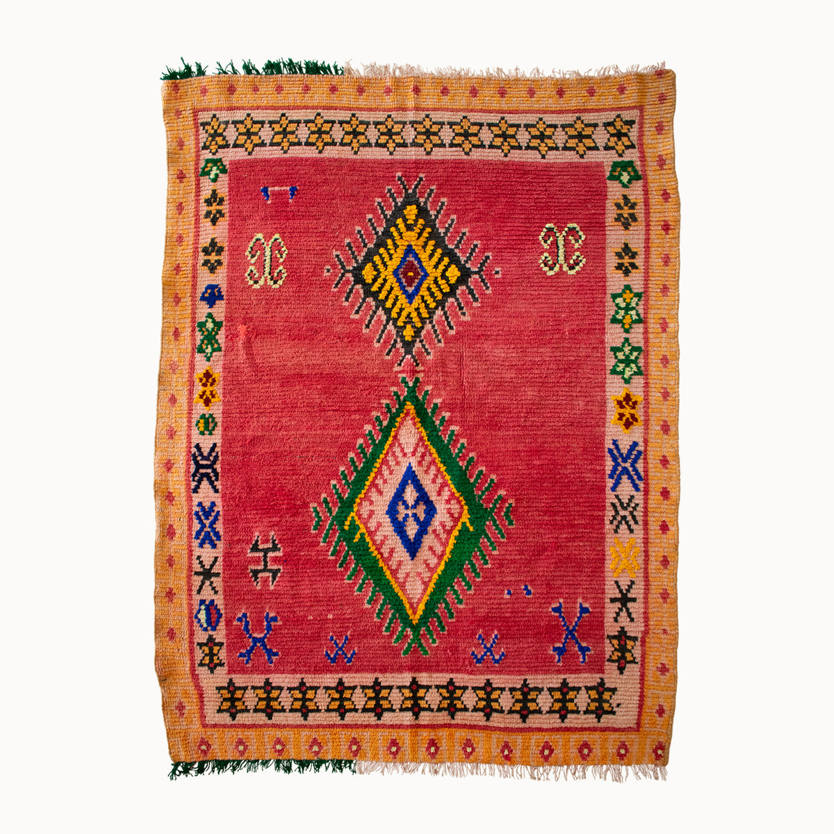 Vintage Moroccan Rug | 4’4” x 5’11” - Apartment F