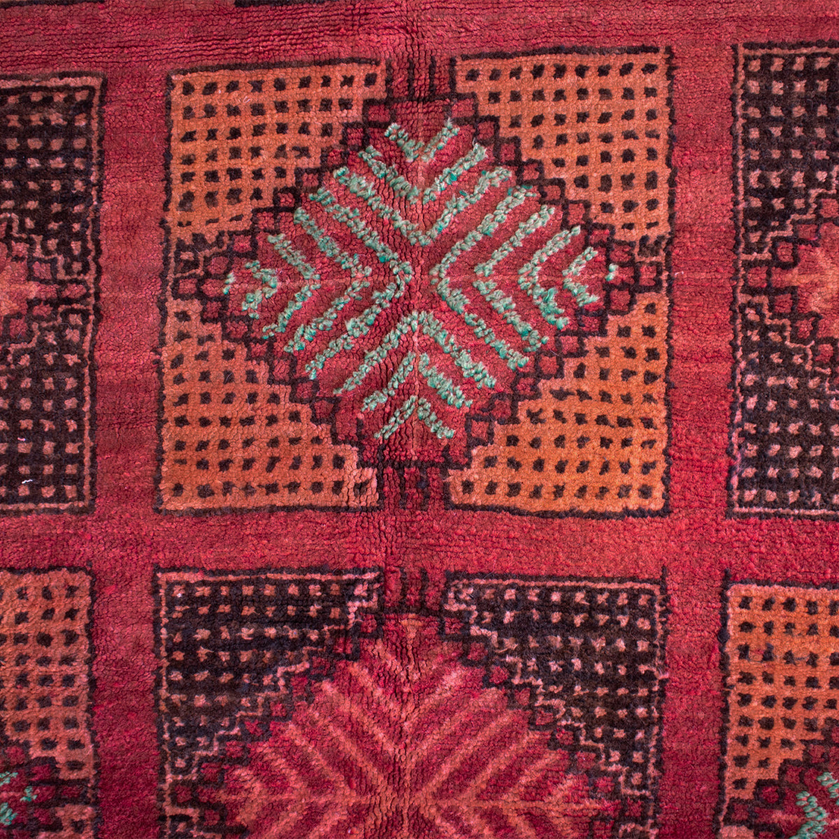 Vintage Moroccan Rug | 4' x 6'1" - Apartment F