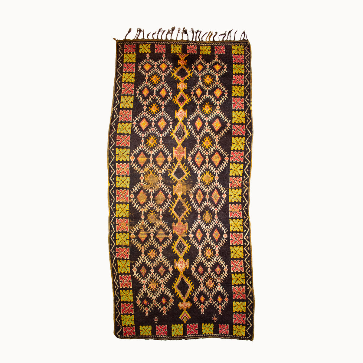 Vintage Moroccan Rug | 4' x 8'4" - Apartment F