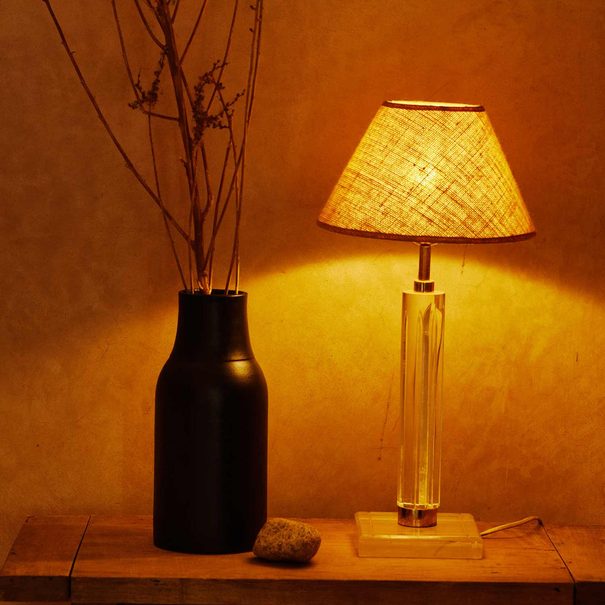 Matte Black Bottle Vase by Apartment F - Apartment F