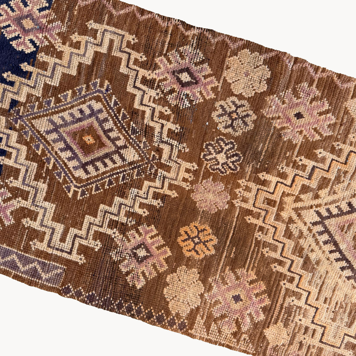 Nasiba Vintage Moroccan Runner | 3'4" x 7'9" - Apartment F