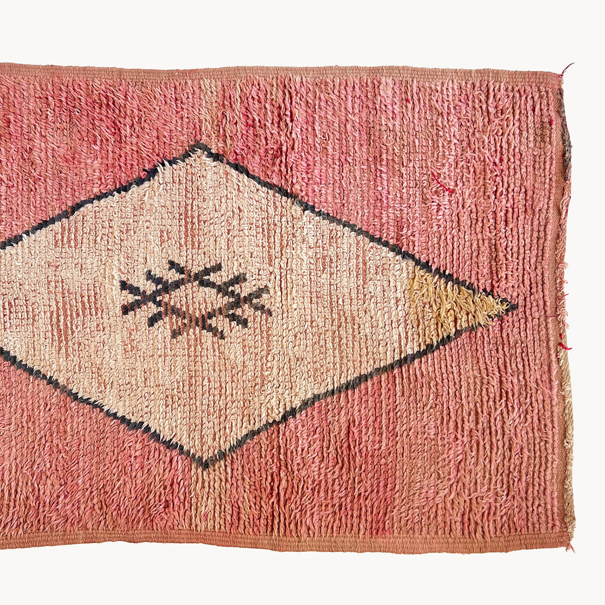 Rosy Vintage Moroccan Runner | 3' x 10'8" - Apartment F