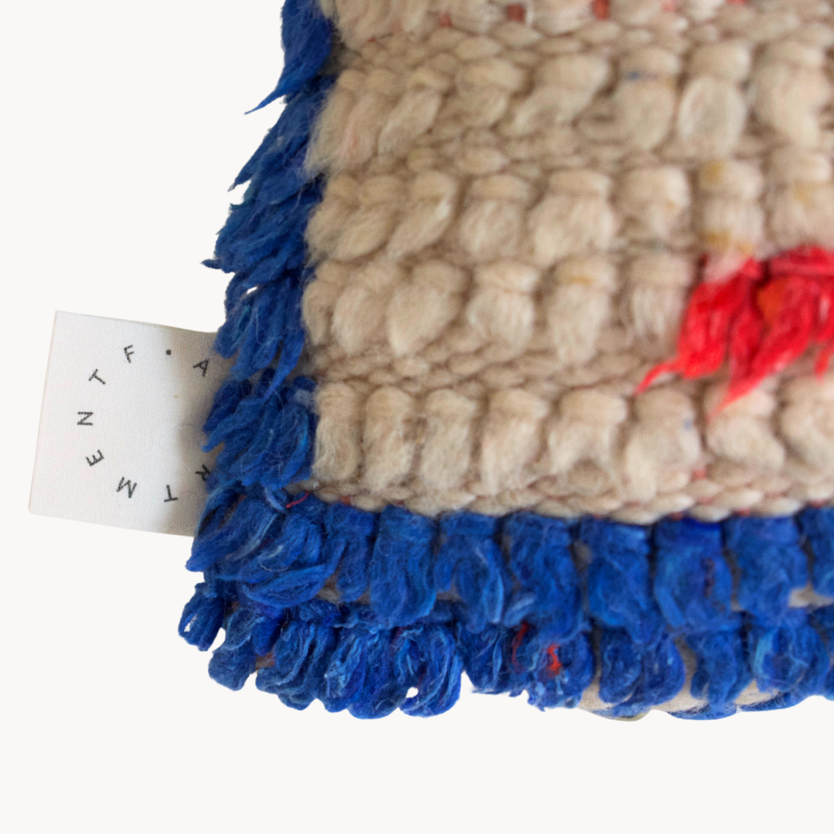 Moroccan upcycled Rug Pillow - Apartment F