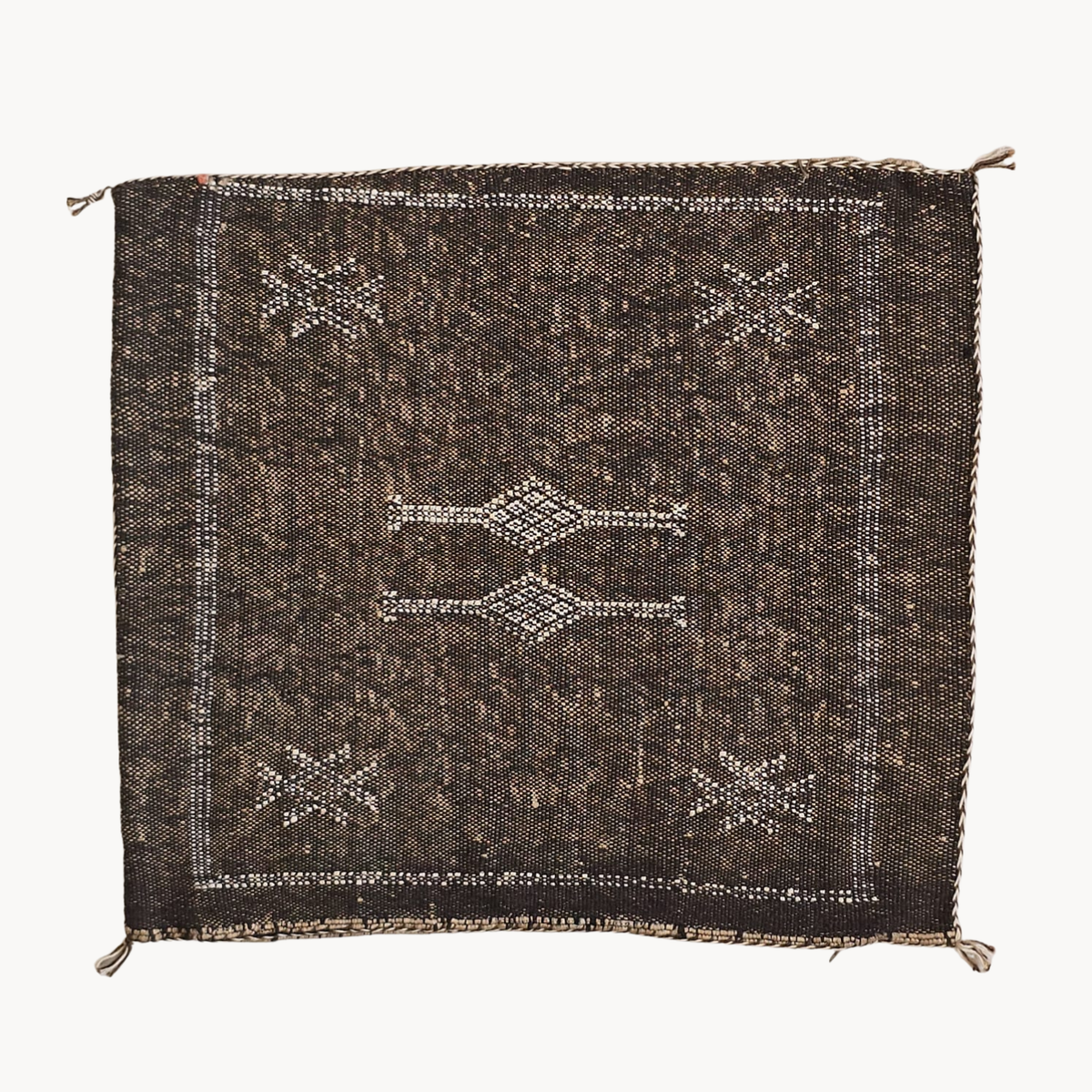 Sabra Handwoven Pillow | Brown - Apartment F