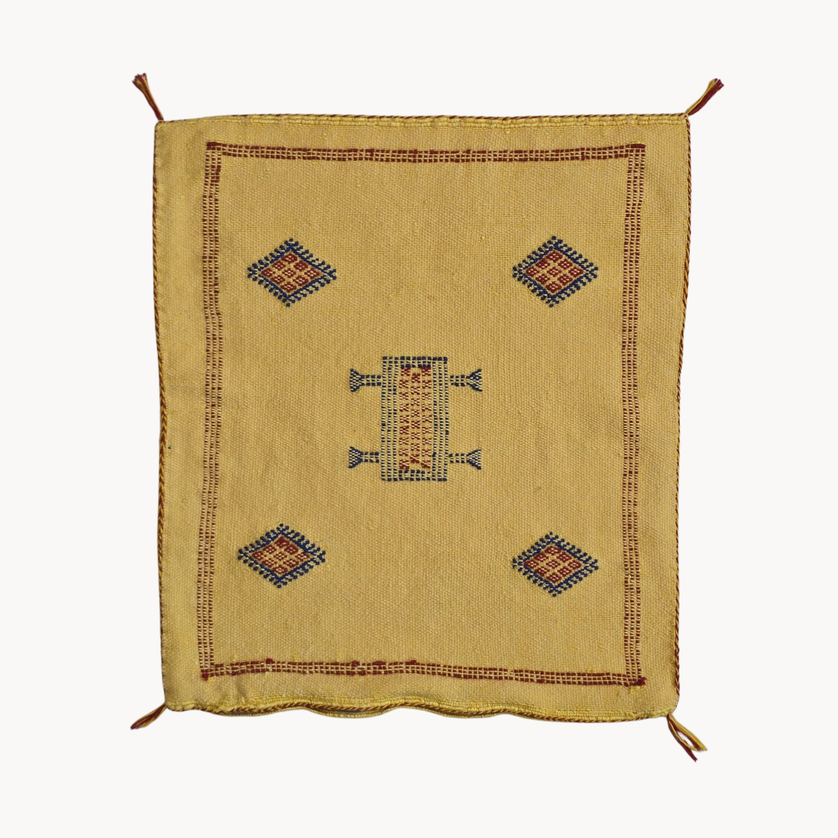 Sabra Handwoven Pillow | Yellow - Apartment F
