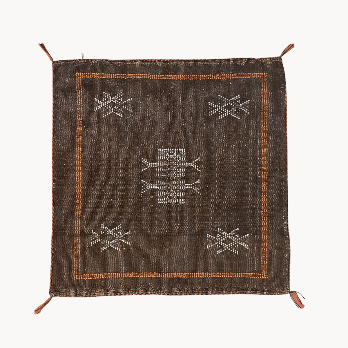 Sabra Handwoven Pillow | Brown - Apartment F