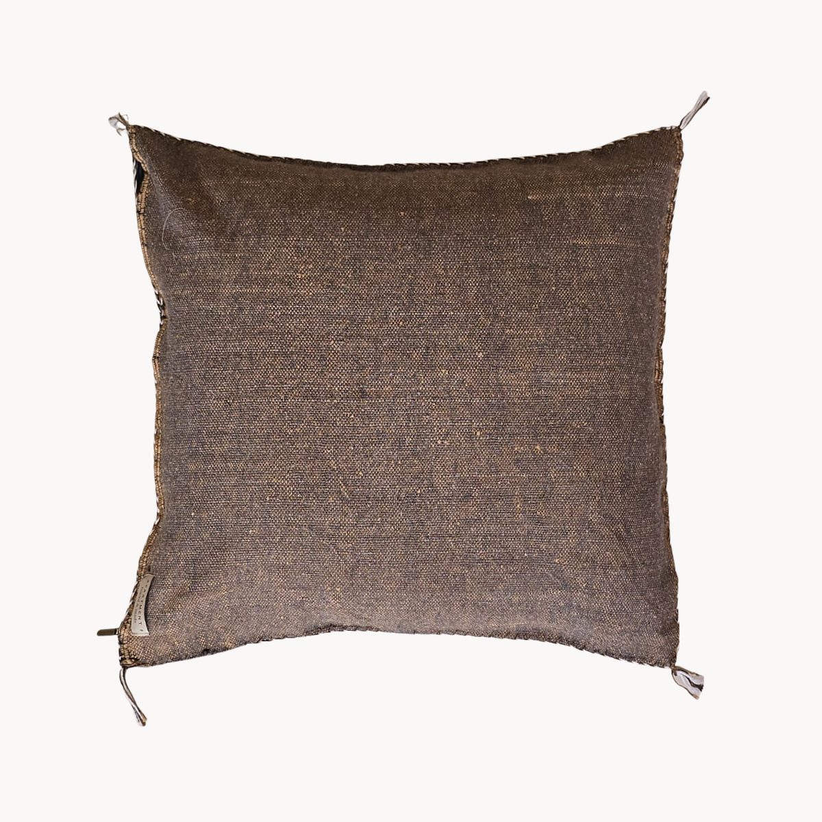 Sabra Handwoven Pillow | Brown - Apartment F
