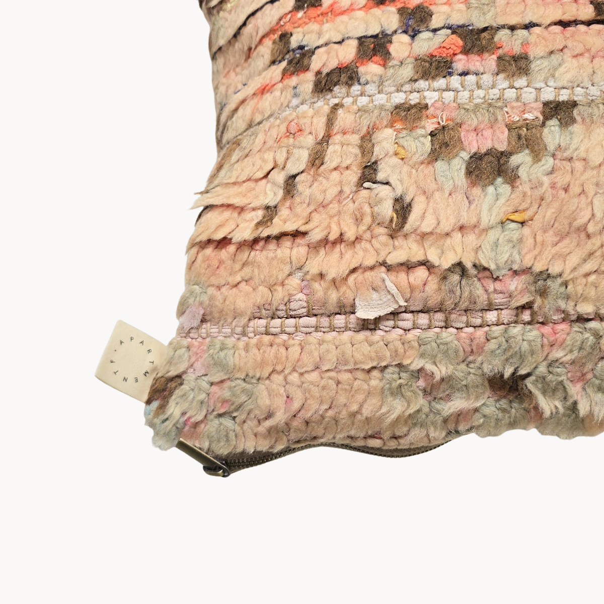 Atlas Blossom Upcycled Moroccan Rug Pillow - Apartment F