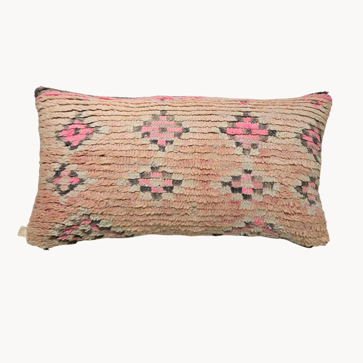 Atlas Blossom Upcycled Moroccan Rug Pillow - Apartment F