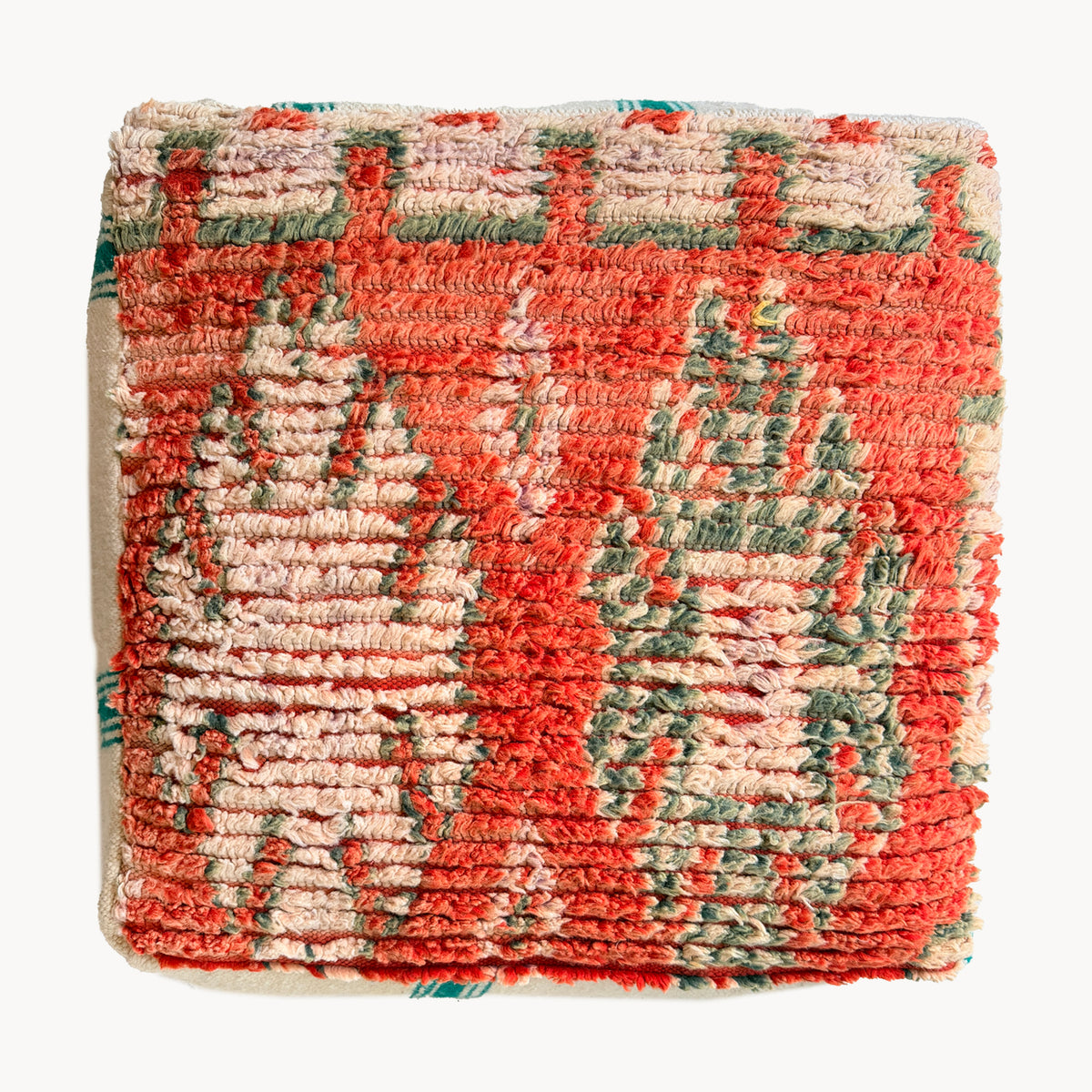 Veronica Moroccan Vintage Rug Pouf - Apartment F