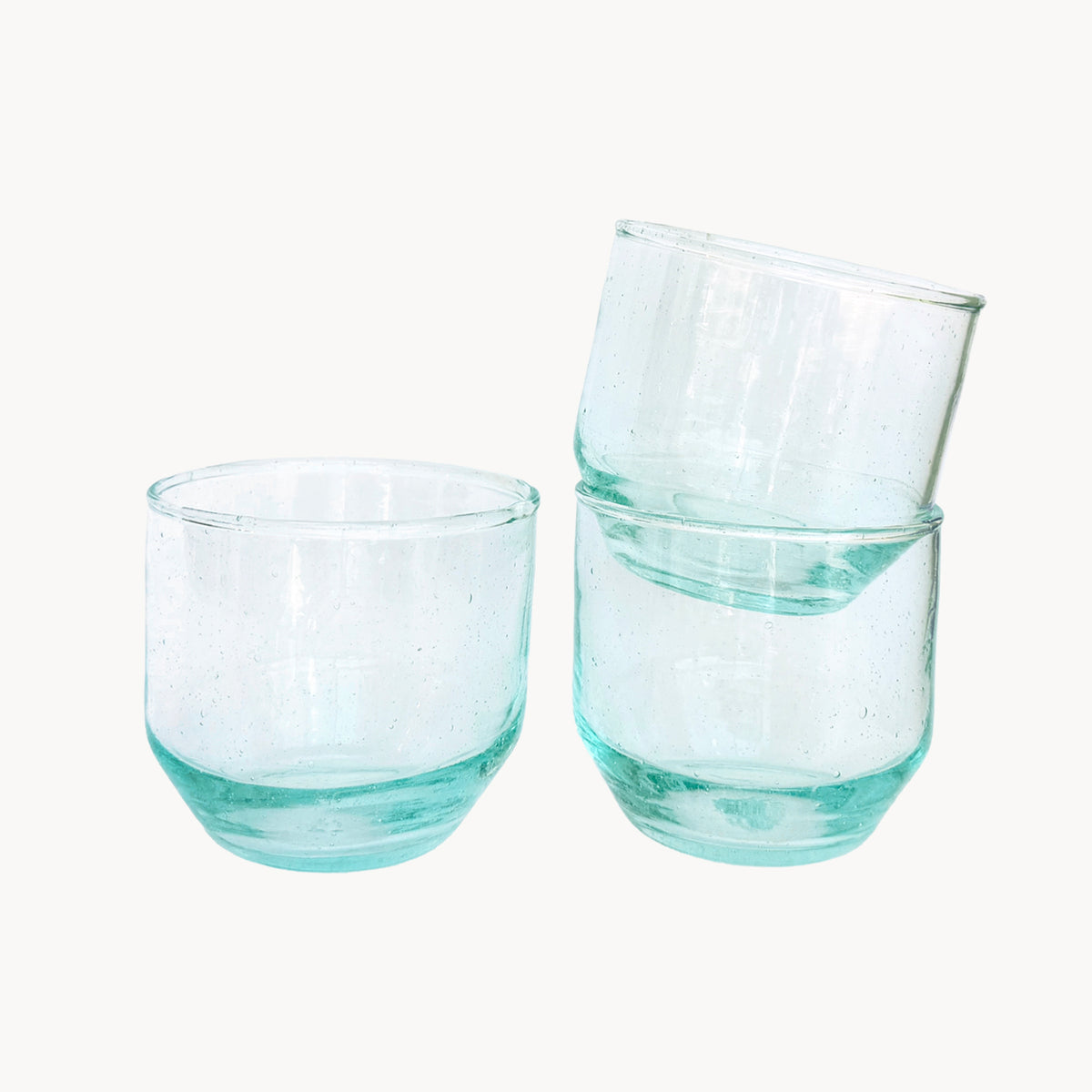 Handcrafted Moroccan Glass Wine Cup - Apartment F