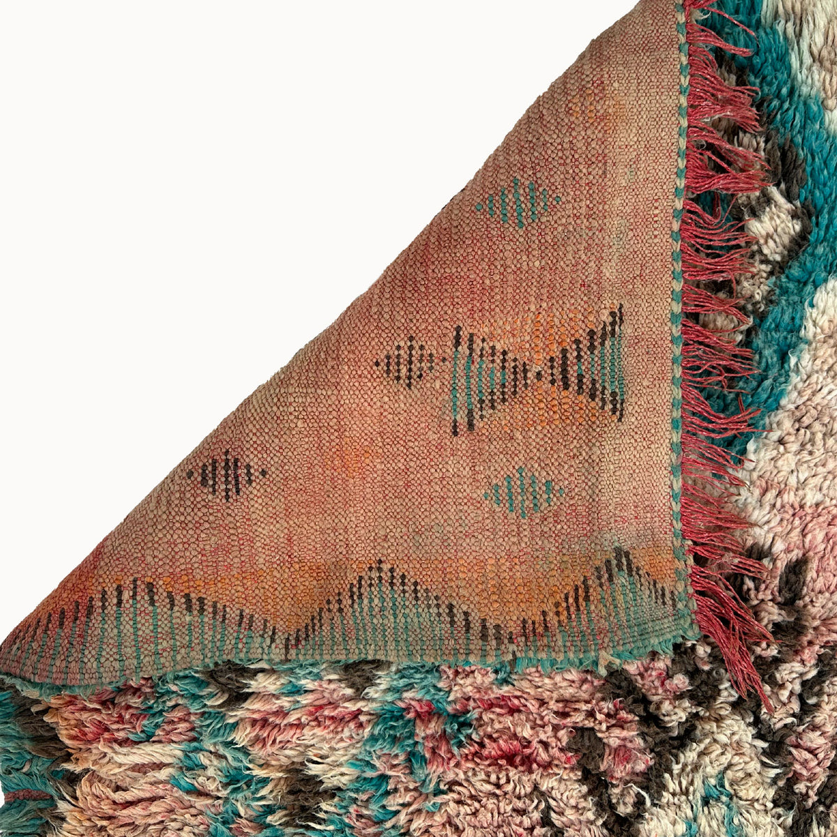 Tisnt Vintage Moroccan Rug | 4’5” x 9’7” - Apartment F