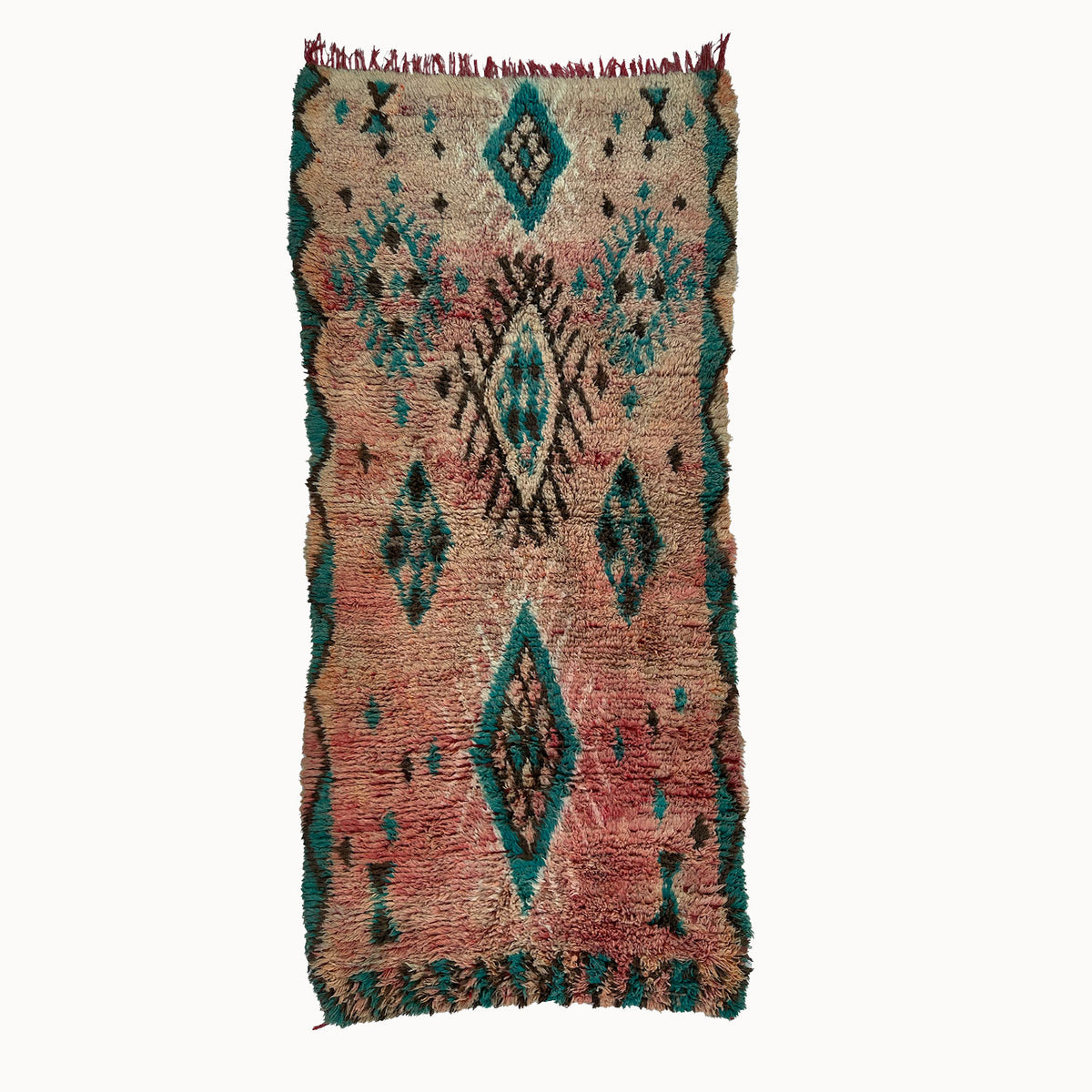 Tisnt Vintage Moroccan Rug | 4’5” x 9’7” - Apartment F