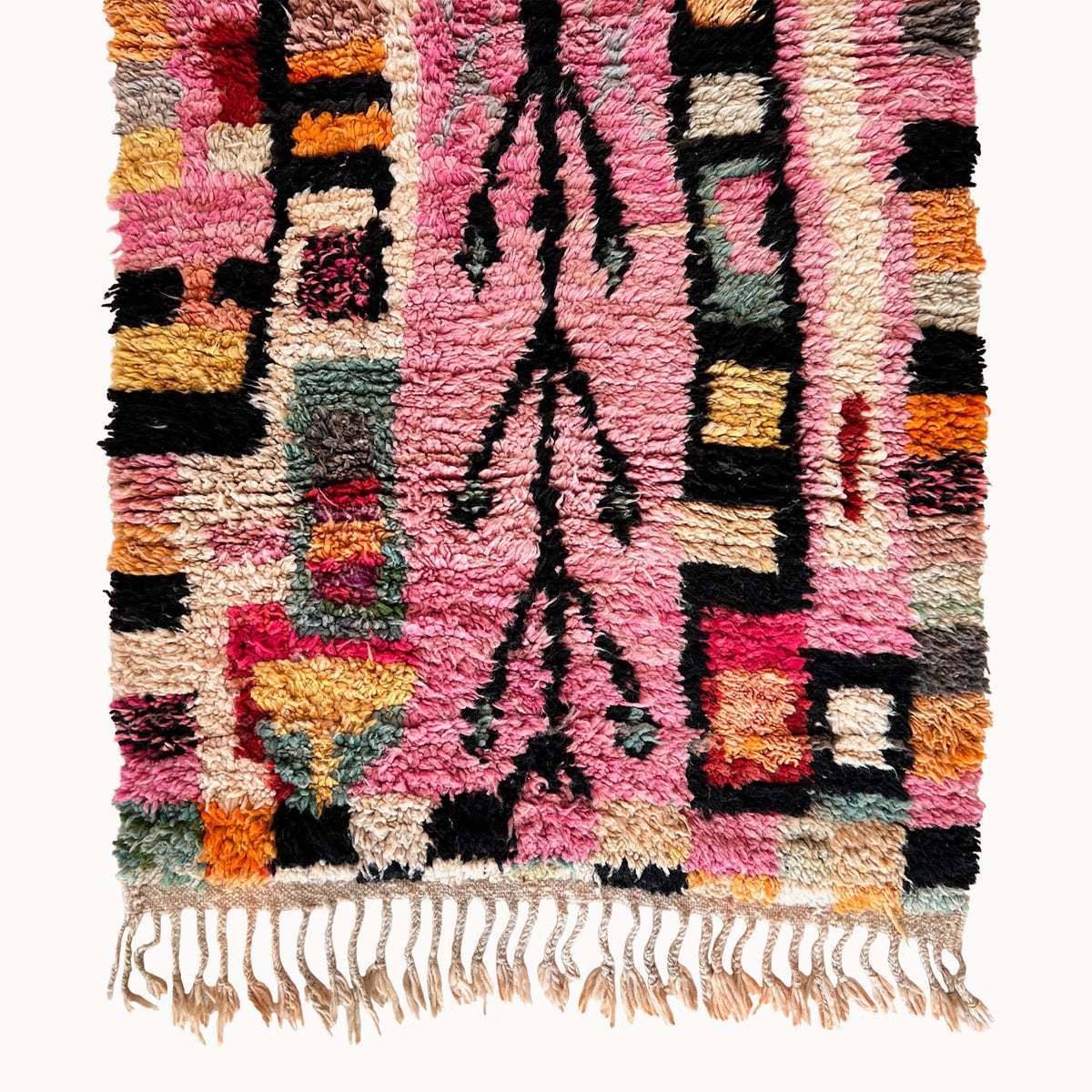 Elamria Contemporary Moroccan Rug | 3'4" x 10'4" - Apartment F