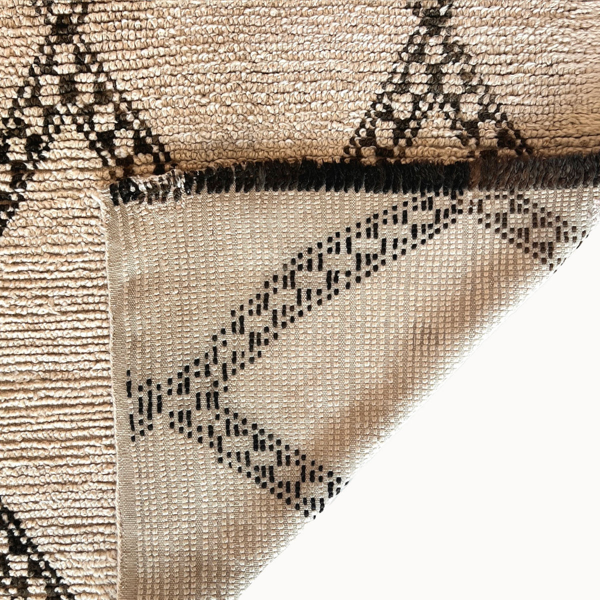 Mansoura Moroccan Beni Ourain Wool Rug | 5’10” x 12’ - Apartment F