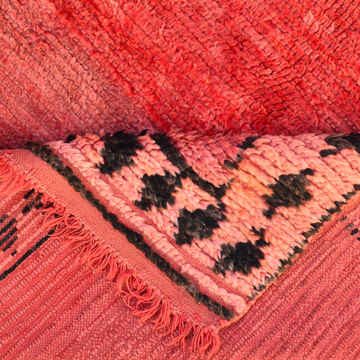 Fatima Vintage Hand-Knotted Moroccan Rug | 4’1” x 6’ - Apartment F