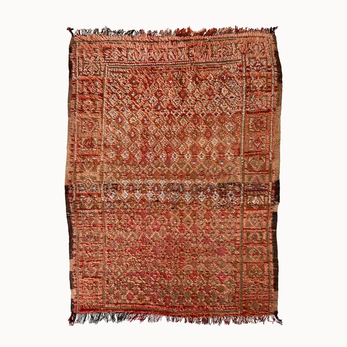 Amia Vintage Moroccan Rug | 4'3" x 5'9" - Apartment F