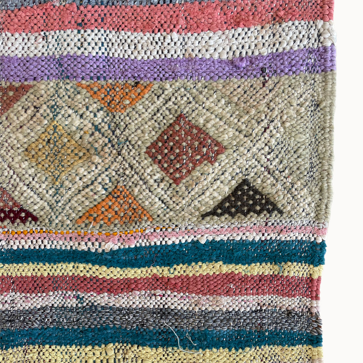 Sid Vintage Moroccan Kilim Rug | 4’1” x 8’9” - Apartment F