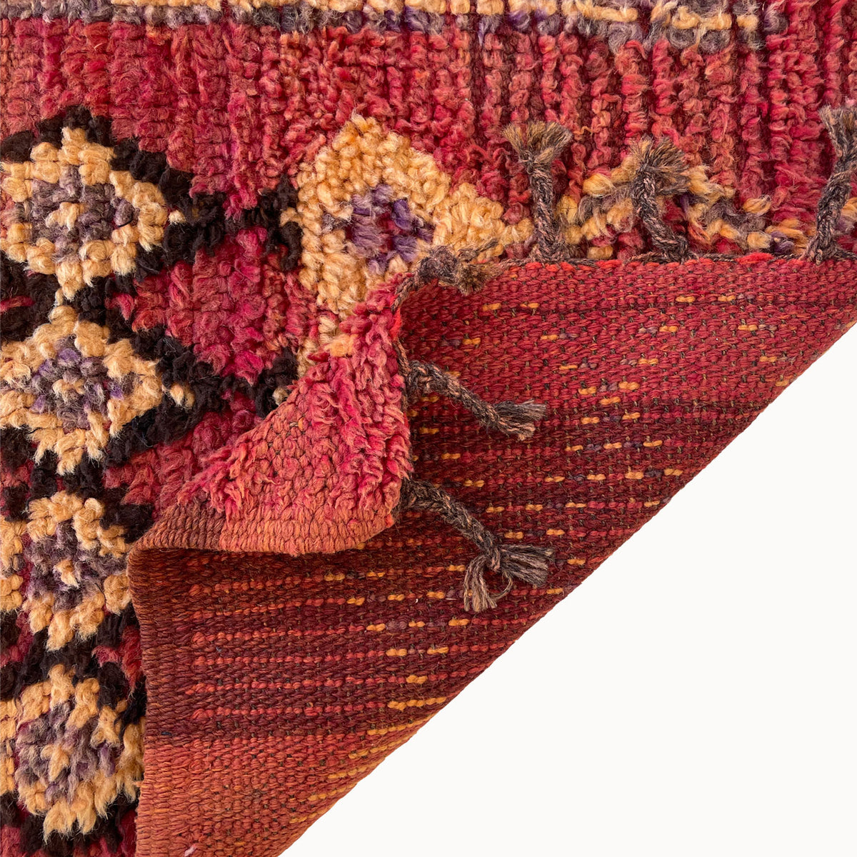 Arthur Vintage Moroccan Square Area Rug | 5’10” x 6’6” - Apartment F