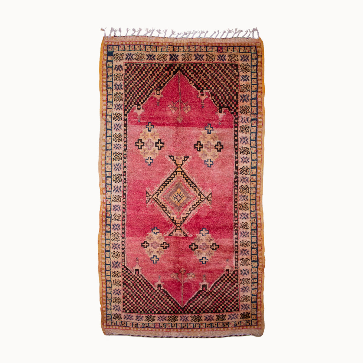 Vintage Moroccan Rug | 3'10" x 7' - Apartment F