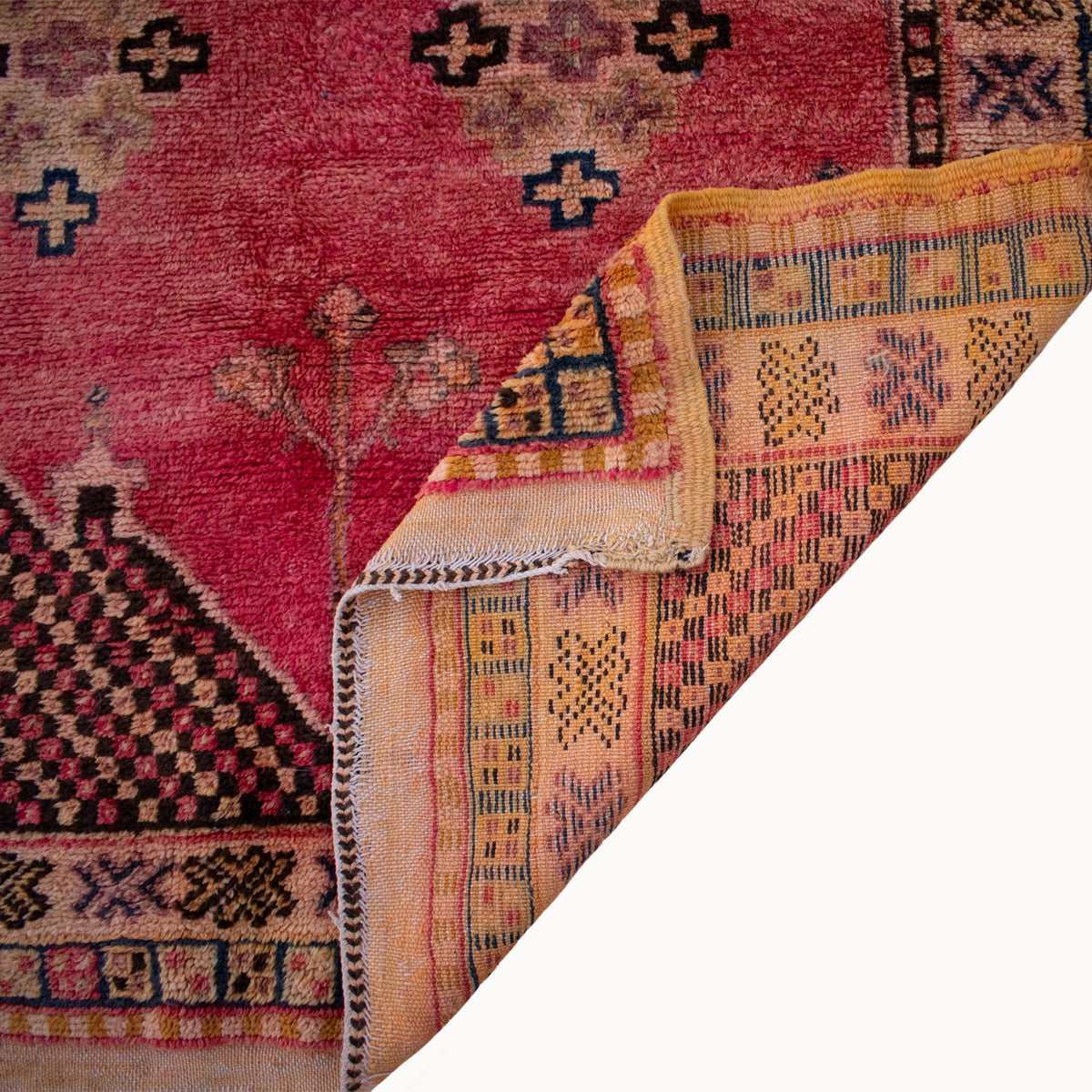Vintage Moroccan Rug | 3'10" x 7' - Apartment F