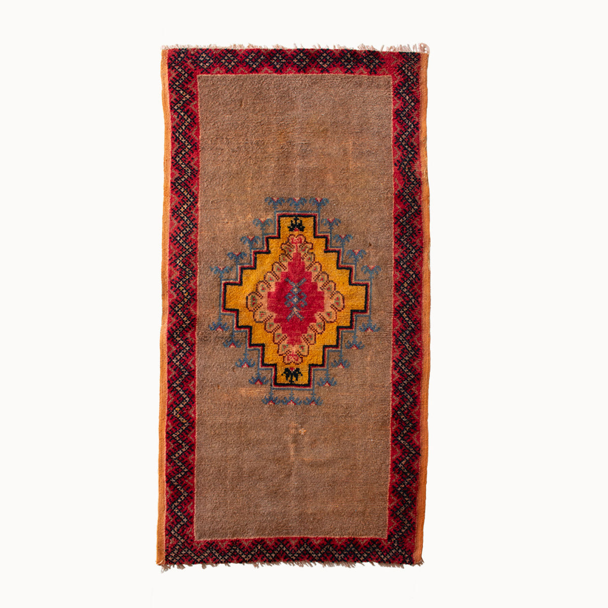 Romi Vintage Moroccan Taznakht Rug | 2'10" x 6 - Apartment F