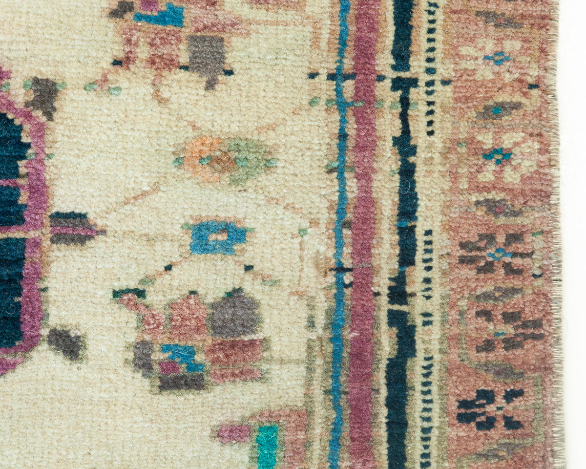 Vintage Turkish Mini Rug | 1'8" x 3'2" - Apartment F