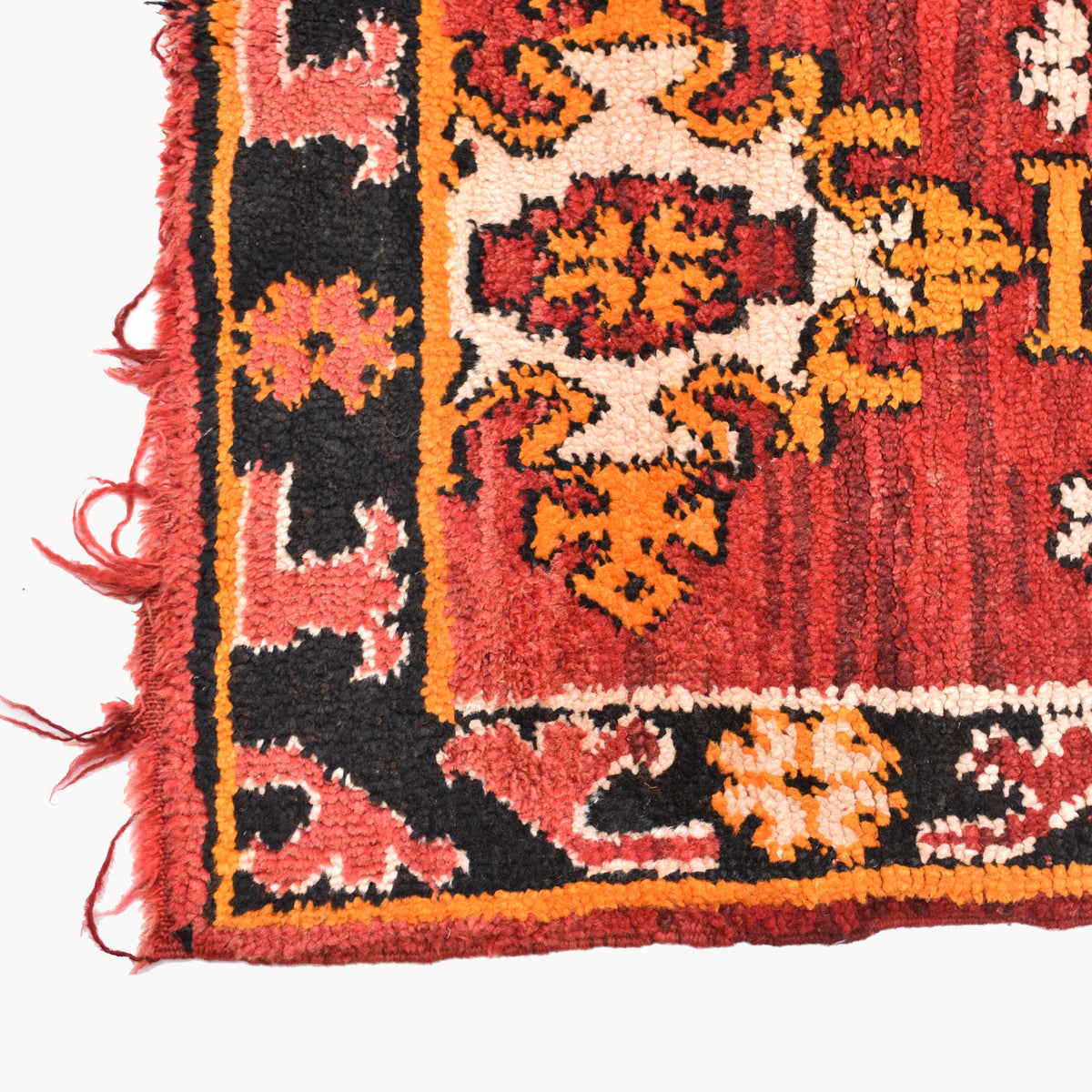 Rokaia Hand-Knotted Moroccan Wool Rug | 3'11" x 5'9" - Apartment F