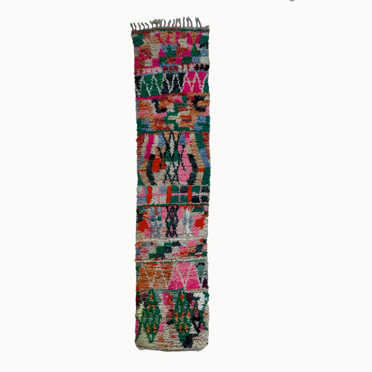 Hampton Contemporary Moroccan Runner Rug | 2’2” x 10’2 - Apartment F