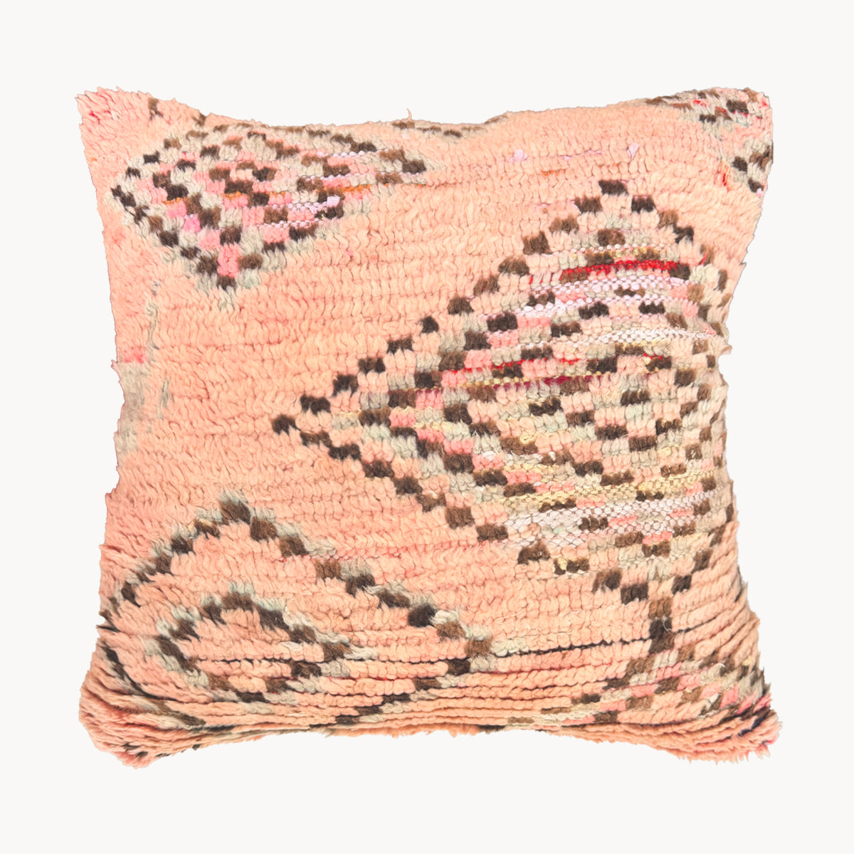 Atlas Upcycled Moroccan Rug Pillow | 24" Square - Apartment F