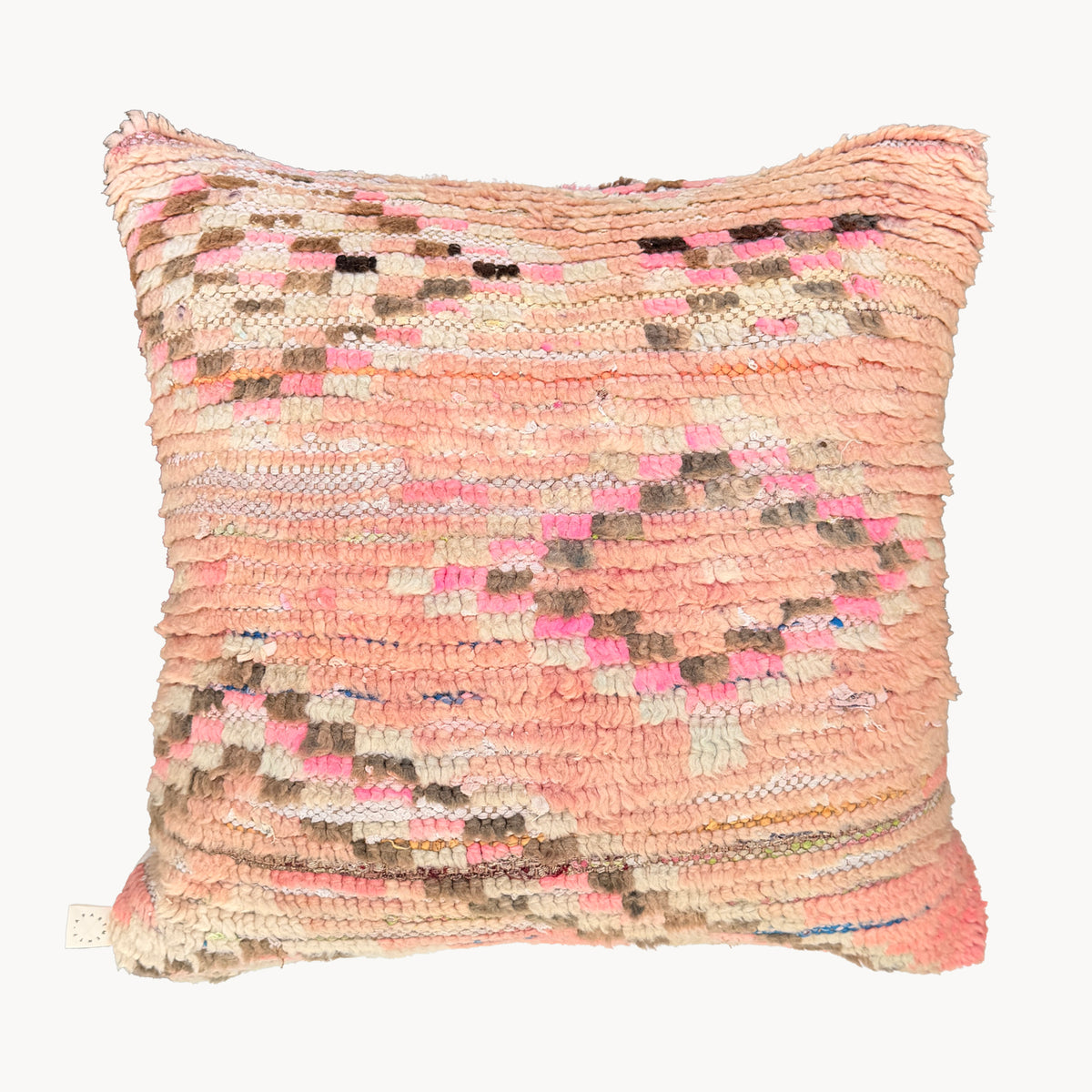 Atlas Upcycled Moroccan Rug Pillow | 24" Square - Apartment F