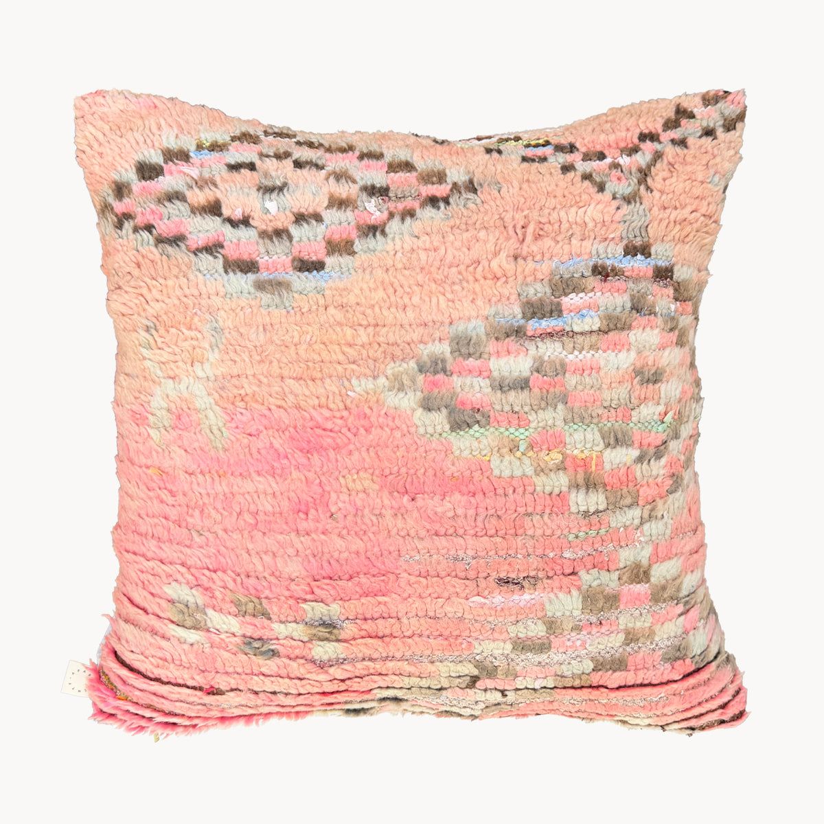 Atlas Upcycled Moroccan Rug Pillow | 24" Square - Apartment F