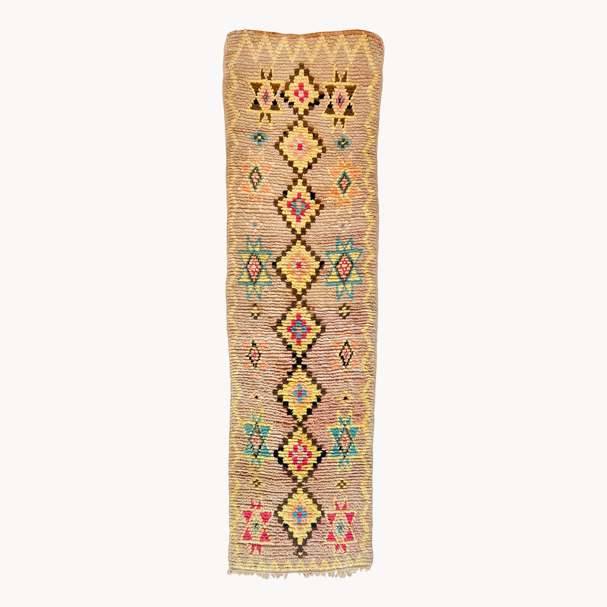Azura Vintage Moroccan Runner | 2' x 7'7" - Apartment F