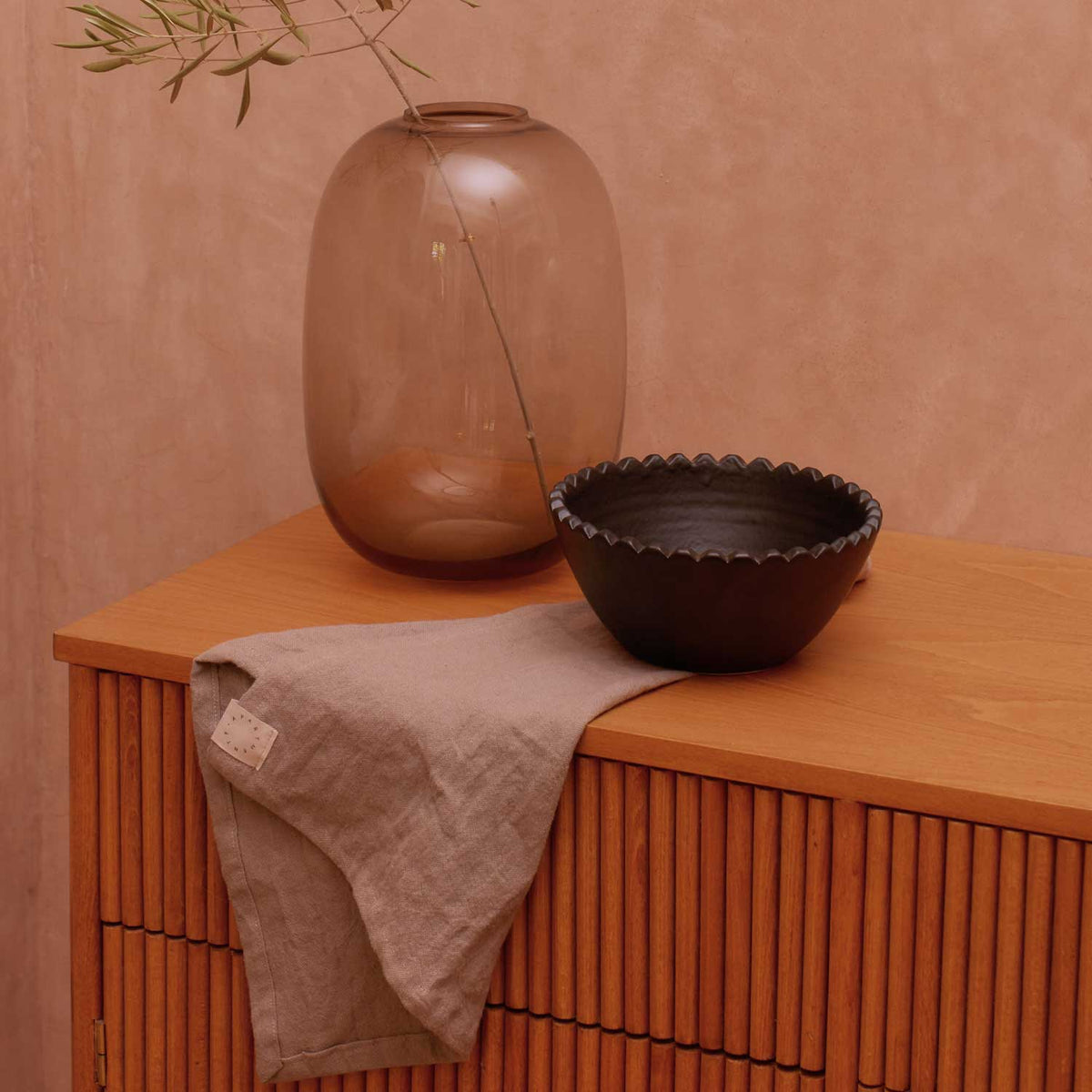 Kasbah Handcrafted Ceramic Bowl - Apartment F