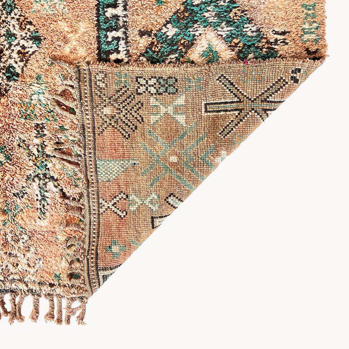 Boone Vintage Moroccan Rug | 6'3" x 10'8" - Apartment F