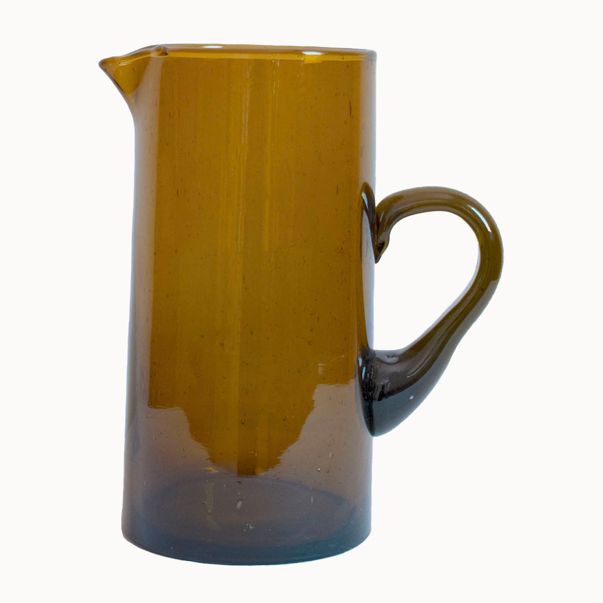 Moroccan Blown Glass Classic Pitcher - Apartment F