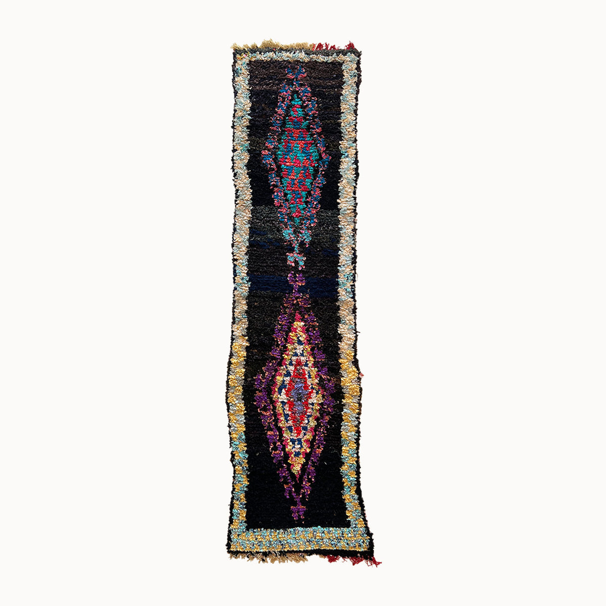 Chafai Boucherite Moroccan Runner Rug | 2'8'' x 10'8'' - Apartment F