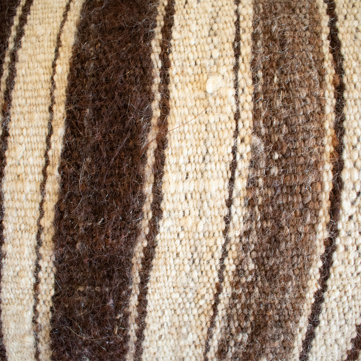 Chocolate Brown Handwoven King Size Pillow - Apartment F